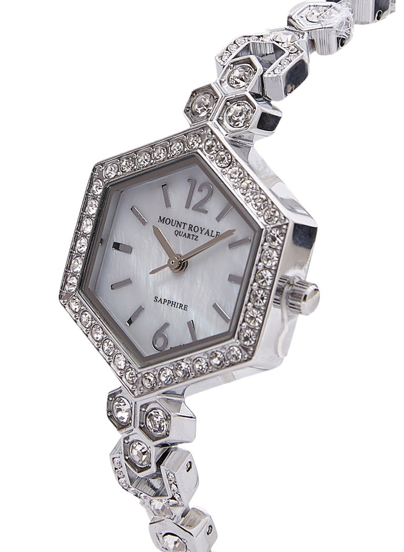 MOUNT ROYALE - women Stainless Steel Analog Watch 1597STW - Image 1