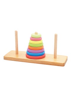 Alostoura Wooden Hanoi Tower Toy 20x9.2x6.7cm  - Image 2