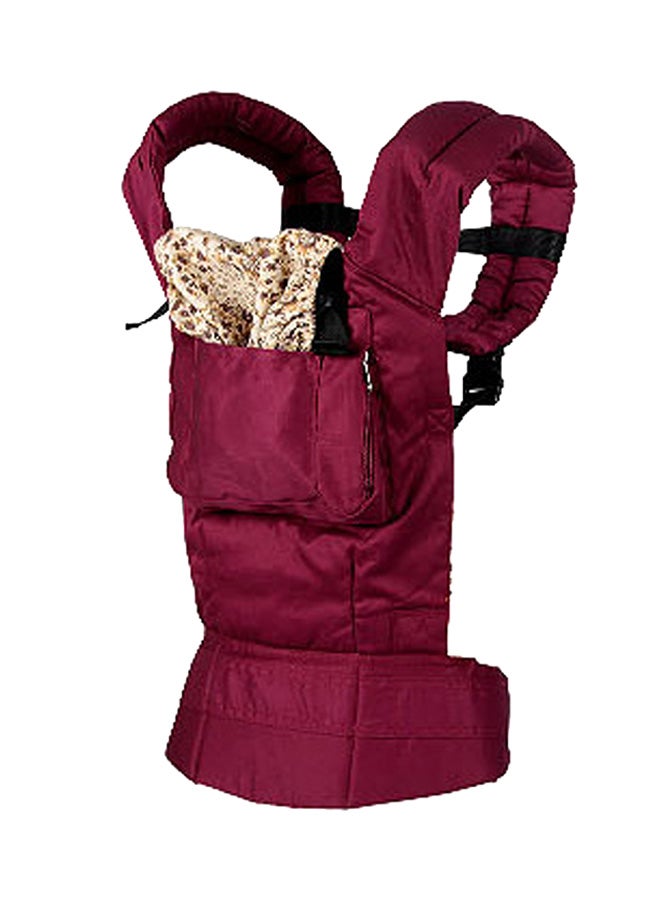 QiaoKai Front And Back Baby Carrier Harness-Red  - Image 1
