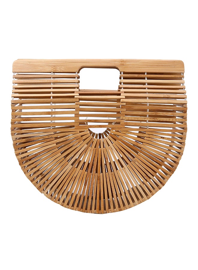 Generic - Solid Design Clutch Brown - Image 1
