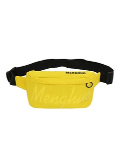 Zipper Closure Waistpack Yellow