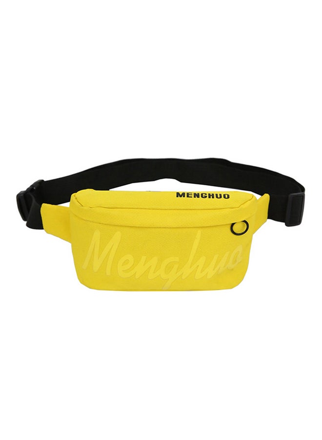 Generic - Zipper Closure Waistpack Yellow - Image 1