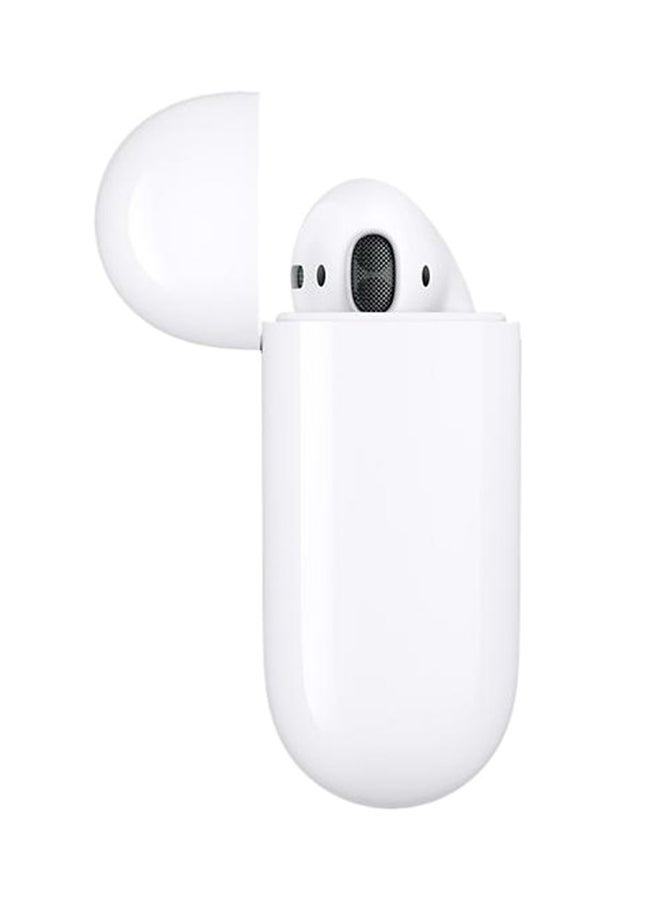 سماعات أذن داخلية مزوّدة ببلوتوث مع صندوق شحن أبيض - Image 2