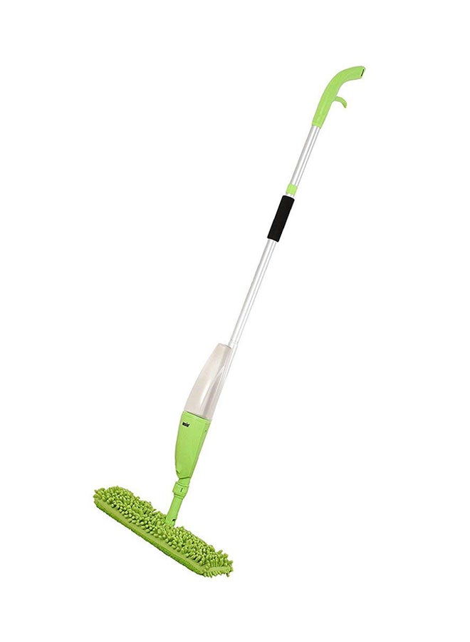 Spray Mop With Microfiber Cleaning Pad Green/White/Silver - Image 1