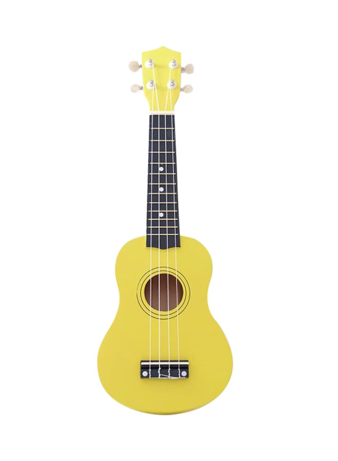 Mike Music Ukulele With Bag 21 Inch Yellow vinyl - Image 1