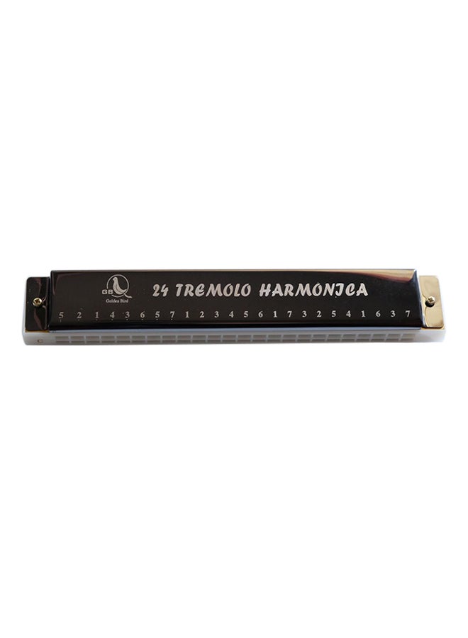 Generic Golden Bird Harmonica  - Image 1