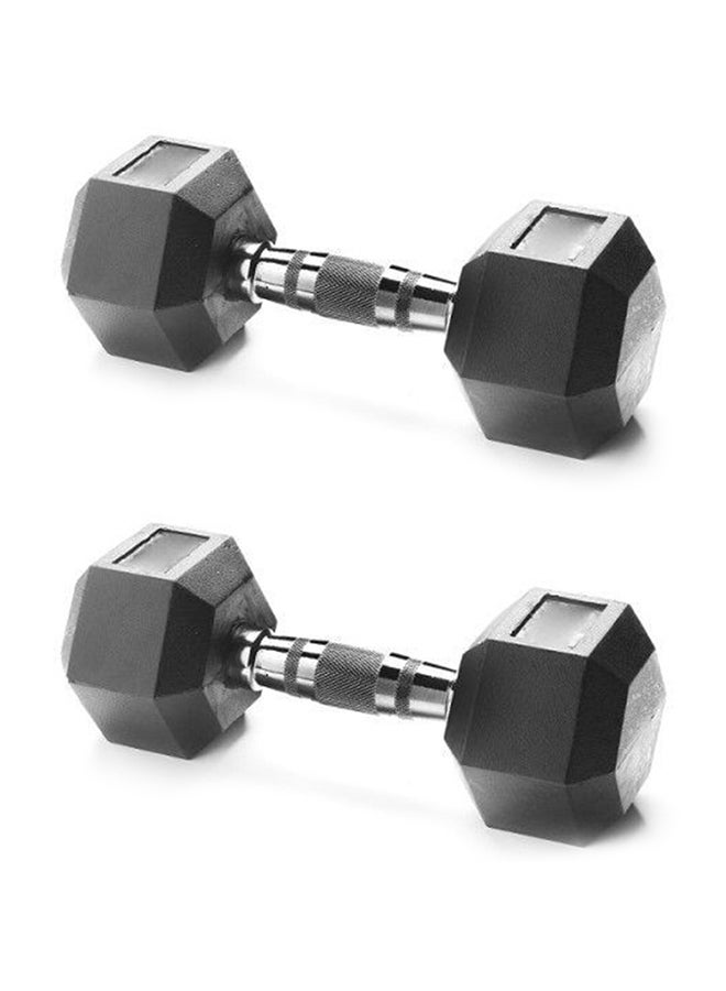 BODY SCULPTURE Hex Rbr Dumbbell 7kg 