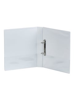 Psi Presentation Ring Binder White/Silver 