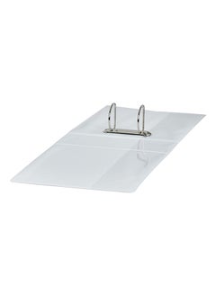 Psi Presentation Ring Binder White/Silver 