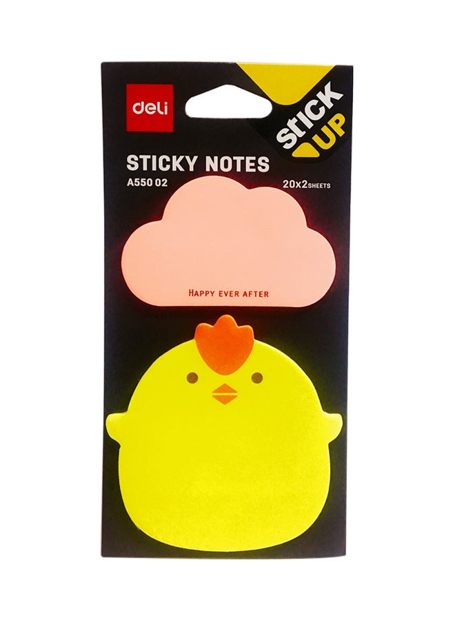 ديلي ملاحظات لاصقة فاخرة ألوان متعددة