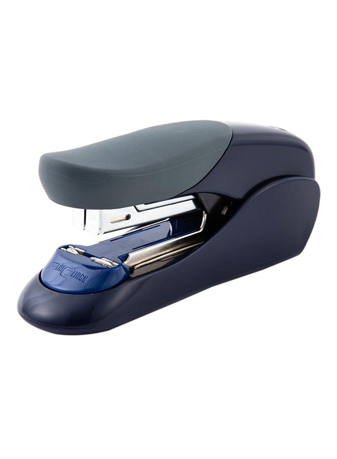 Max Half Strip Flat Clinch Stapler Blue/Silver  - Image 1