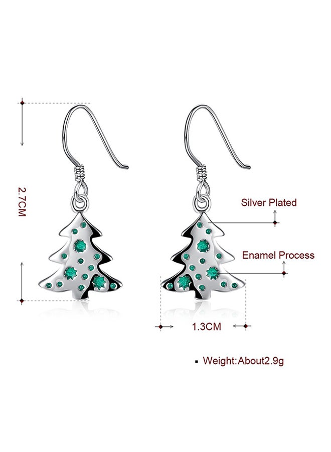 Generic - Christmas Tree Shape Dangle Earrings - Image 1