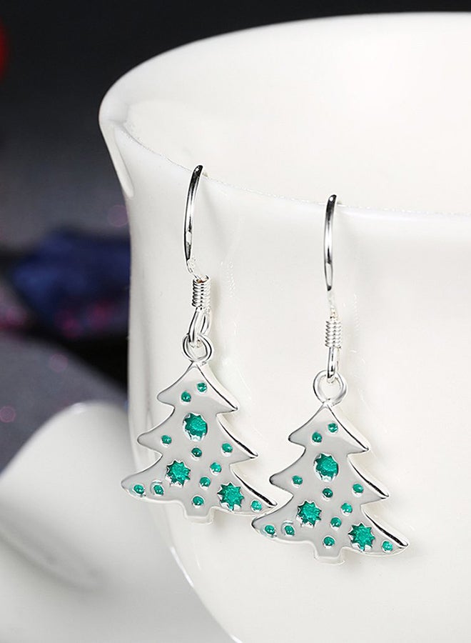 Generic - Christmas Tree Shape Dangle Earrings - Image 1