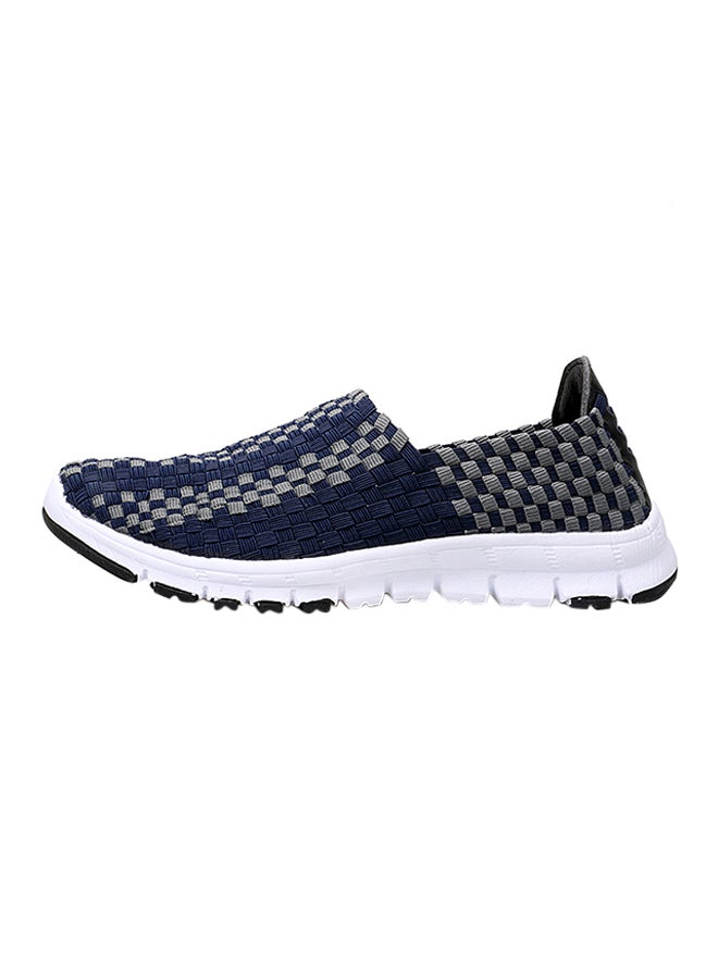 2018 Fashion With Breathable Mesh Sneakers Blue/Grey/Black  - Image 1