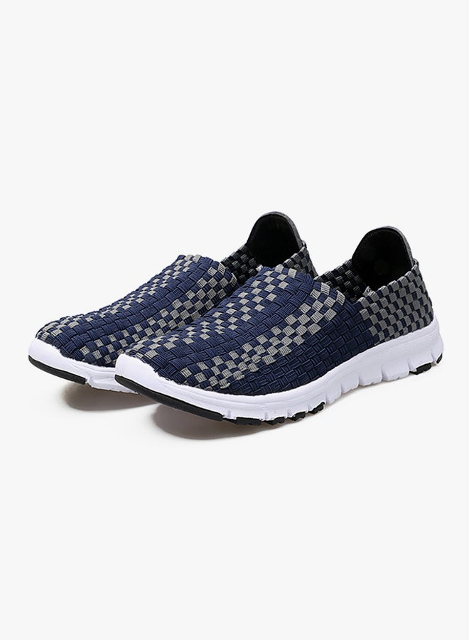 2018 Fashion With Breathable Mesh Sneakers Blue/Grey/Black  - Image 4