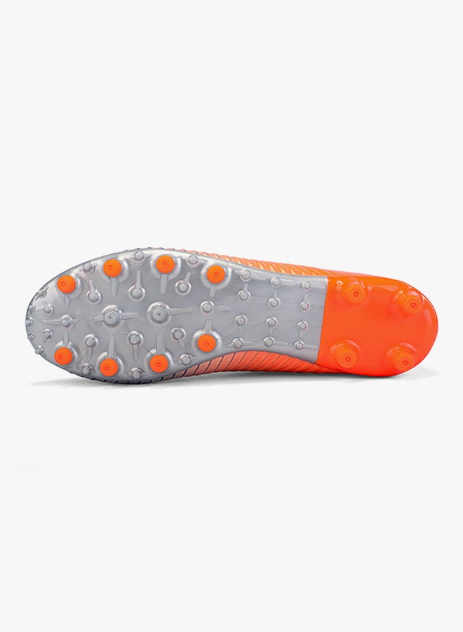 2018 World Cup Soccer Trainers Orange/Silver  - Image 2