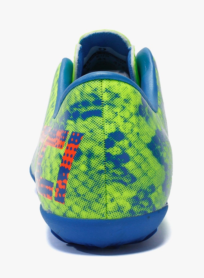Anti-Skid And Resistant Soccer Trainers Green/Blue  - Image 3