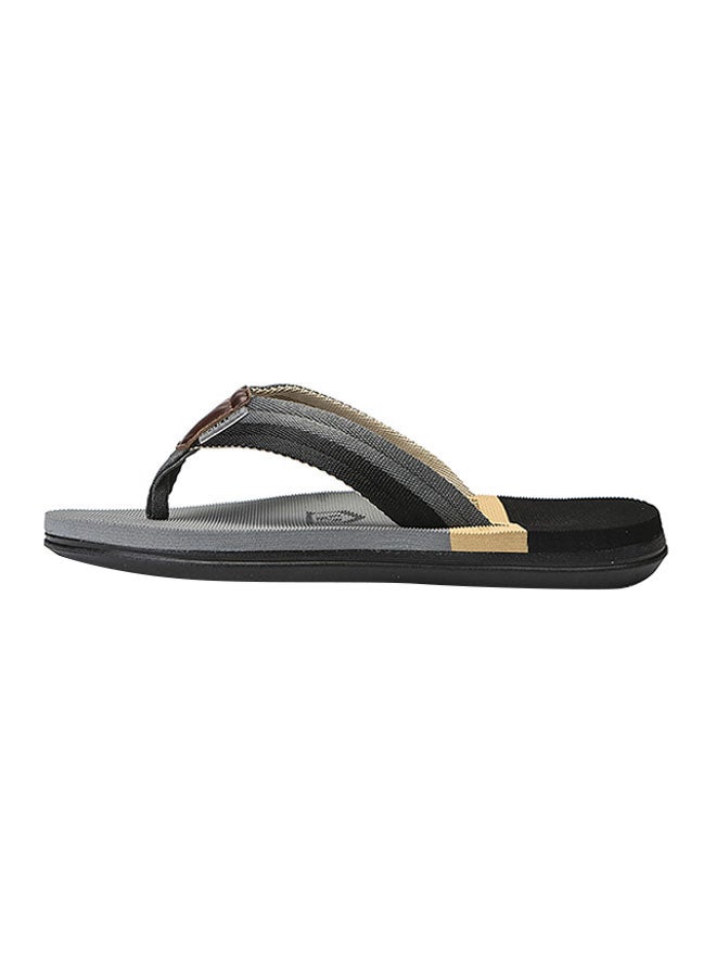 Non Slip Summer Beach Slippers Grey/Black/Beige  - Image 1