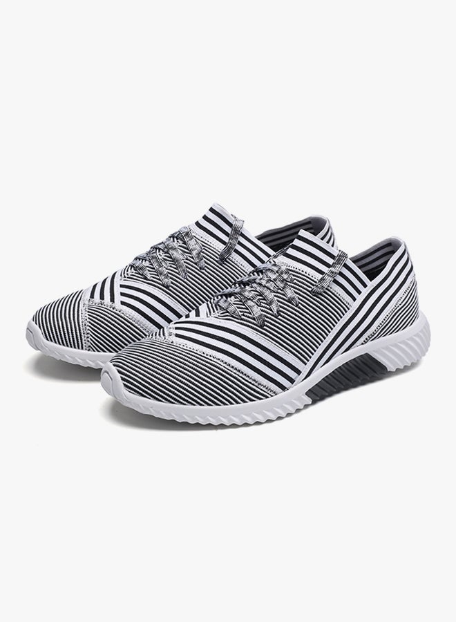 Running Ultra Light Trainers White/Black - Image 4