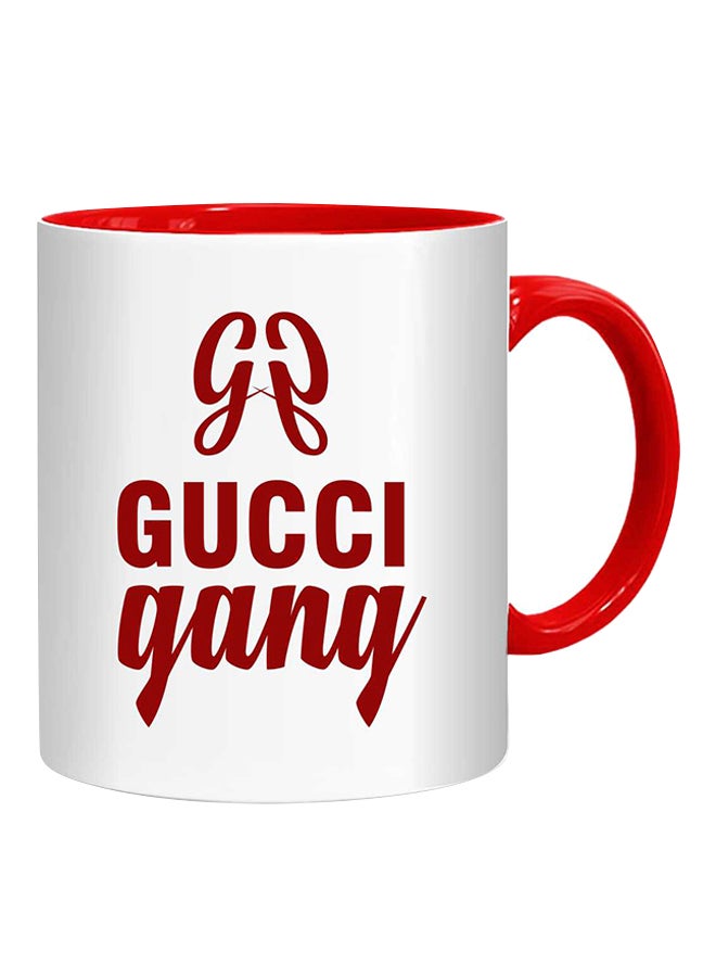 Gucci Gang Mug White/Red 10centimeter - v1531824934/N15773522A_1