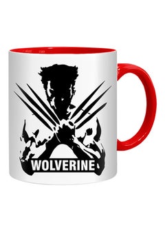 Fm Styles Wolverine Logan Printed Mug White/Black/Red  - Image 1