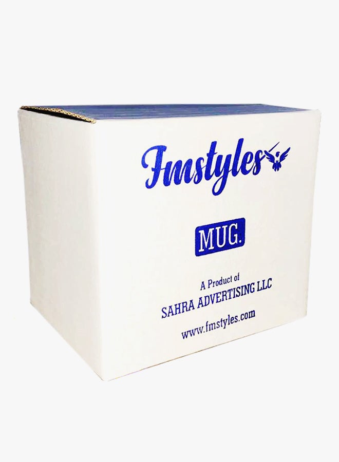 إف إم ستايلز قدح قهوة- إكسو من كوكب إكسو أبيض/أزرق/بنفسجي - Image 3