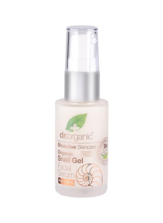 dr.organic Bioactive Skincare Snail Gel Facial Serum 30ml  - Image 2
