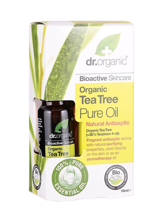 Organic Tea Tree Pure Oil 10ml - v1531829225/N11305058A_2