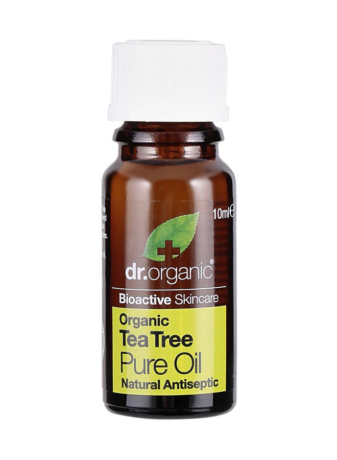 dr.organic Organic Tea Tree Pure Oil 10ml  - Image 1