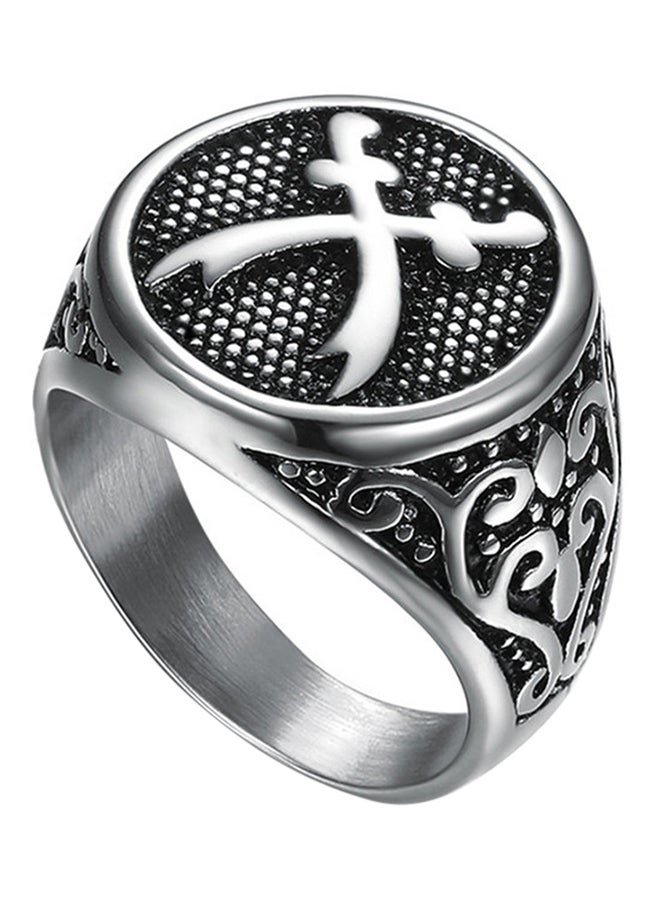ROMAD - Titanium Signet Ring - Image 1
