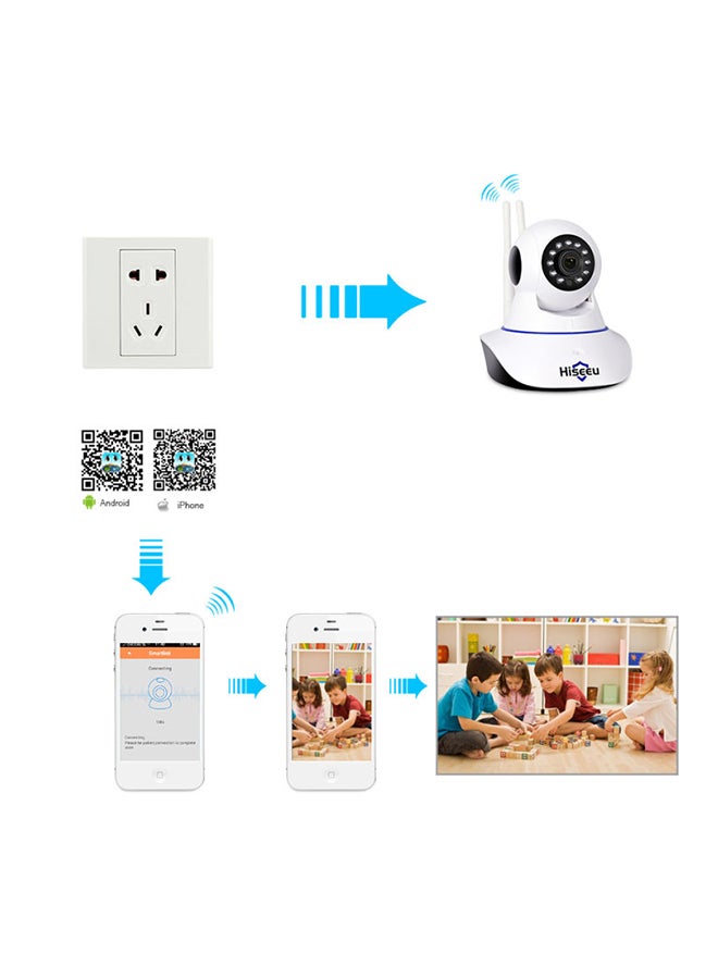 كاميرا مراقبة IP لاسلكية عالية الدقة - Image 3