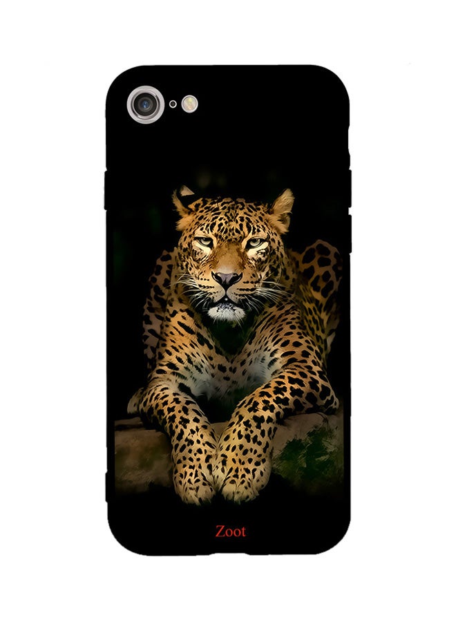 Zoot Thermoplastic Polyurethane Protective Case Cover For Apple iPhone 8 Leopard