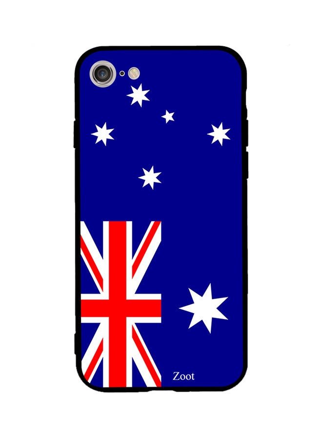 Thermoplastic Polyurethane Protective Case Cover For Apple iPhone 8 Australia Flag