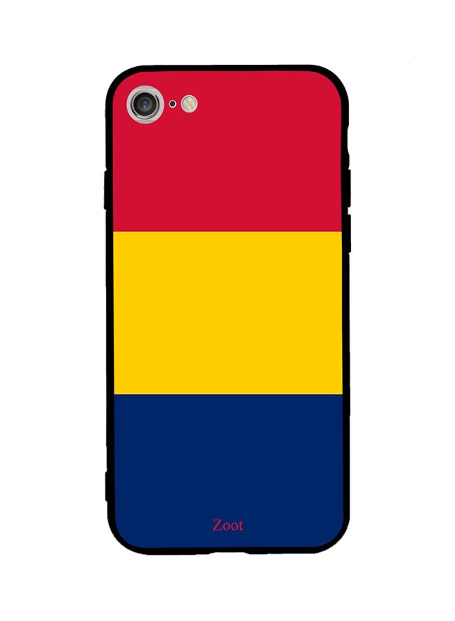 Zoot Thermoplastic Polyurethane Protective Case Cover For Apple iPhone 8 Chad Flag