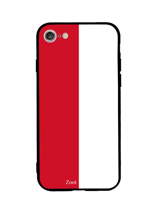 Zoot Thermoplastic Polyurethane Protective Case Cover For Apple iPhone 8 Indonesia Flag