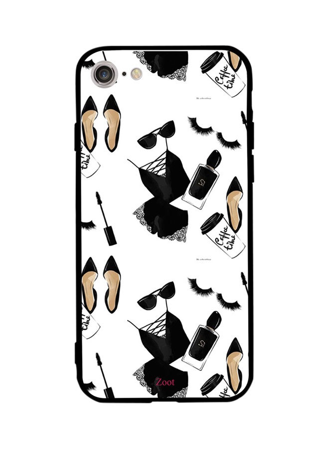 Zoot Thermoplastic Polyurethane Protective Case Cover For Apple iPhone 8 Dress Glasses Coffee