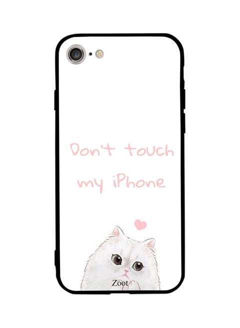 Thermoplastic Polyurethane Skin Case Cover -for Apple iPhone 7 Don't Touch My iPhone Don't Touch My iPhone