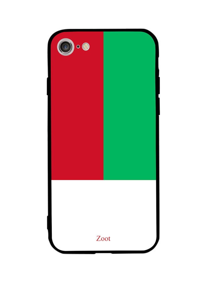 Zoot Thermoplastic Polyurethane Skin Case Cover -for Apple iPhone 7 Madagascar Flag Madagascar Flag
