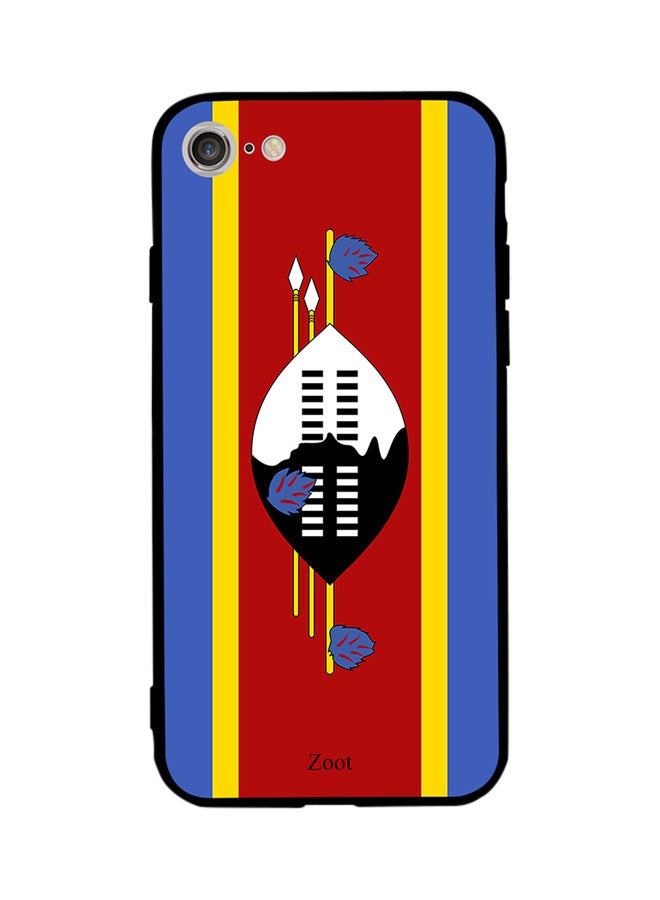 Zoot Thermoplastic Polyurethane Skin Case Cover -for Apple iPhone 7 Swaziland Flag Swaziland Flag