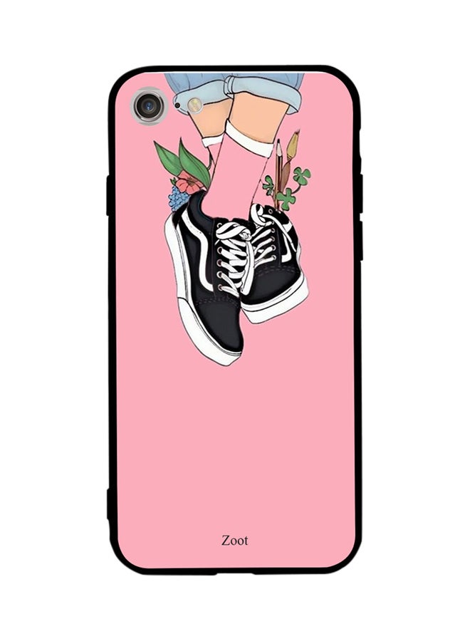 Zoot Thermoplastic Polyurethane Skin Case Cover -for Apple iPhone 7 Flowers N Shoes Flowers N Shoes