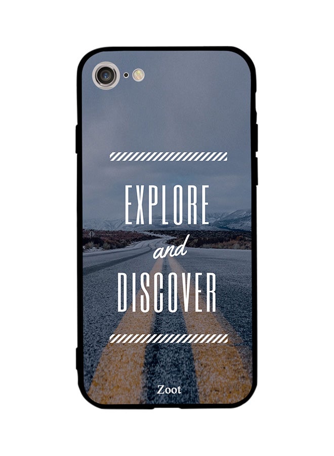 Zoot Thermoplastic Polyurethane Skin Case Cover -for Apple iPhone 7 Explore And Discover Explore And Discover