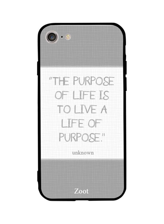 Zoot Thermoplastic Polyurethane Skin Case Cover -for Apple iPhone 7 The Purpose Of Life The Purpose Of Life