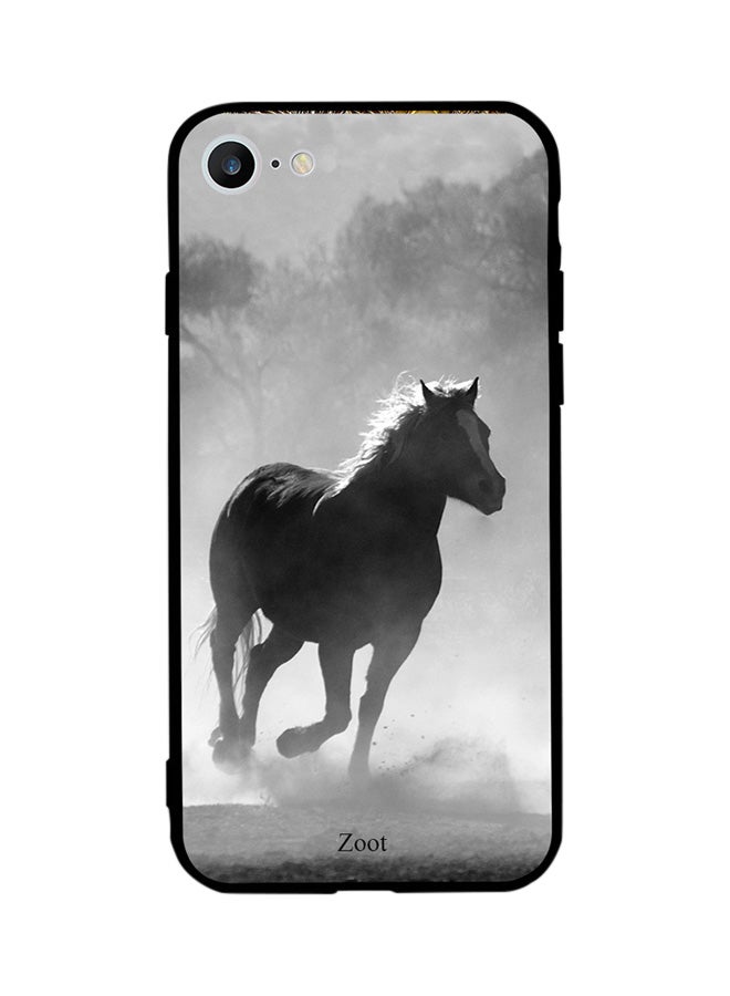 Thermoplastic Polyurethane Skin Case Cover -for Apple iPhone 6s Horse Race Horse Race