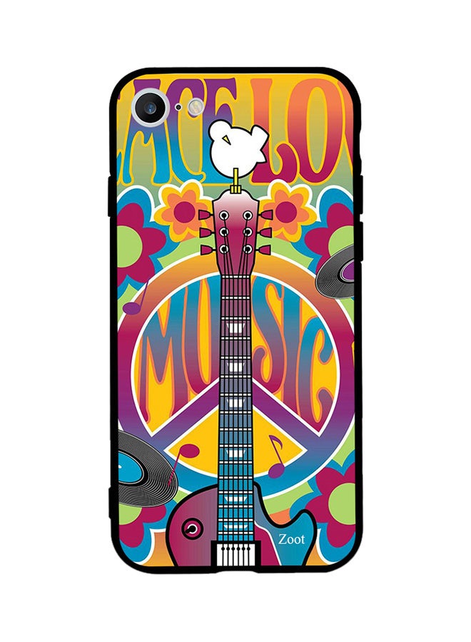 Zoot Thermoplastic Polyurethane Protective Case Cover For Apple iPhone 6 Peace Guitar