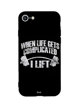 Thermoplastic Polyurethane Protective Case Cover For Apple iPhone 6 When Life Gets Complicated I Lift - v1531845041/N15790061A_1