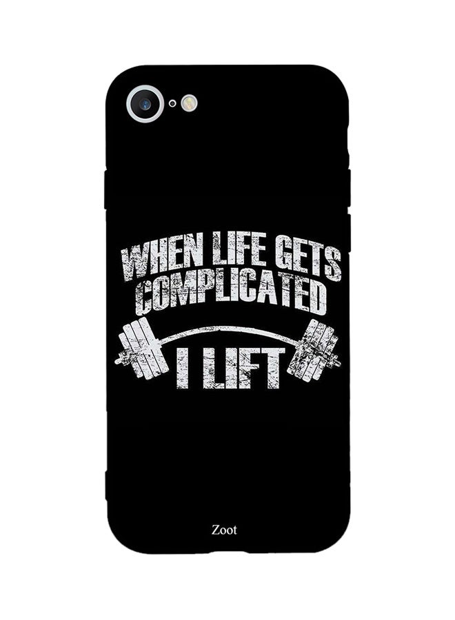 Thermoplastic Polyurethane Protective Case Cover For Apple iPhone 6 When Life Gets Complicated I Lift