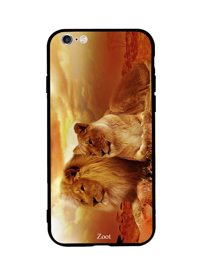 Zoot Thermoplastic Polyurethane Skin Case Cover -for Apple iPhone 6s Plus King Queen Of Jungle King Queen Of Jungle