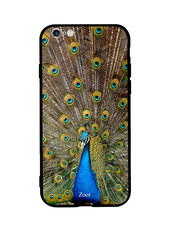 Zoot Thermoplastic Polyurethane Skin Case Cover -for Apple iPhone 6s Plus Peacock Feathers Peacock Feathers
