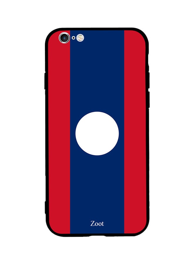 Zoot Thermoplastic Polyurethane Skin Case Cover -for Apple iPhone 6s Plus Laos Flag Laos Flag