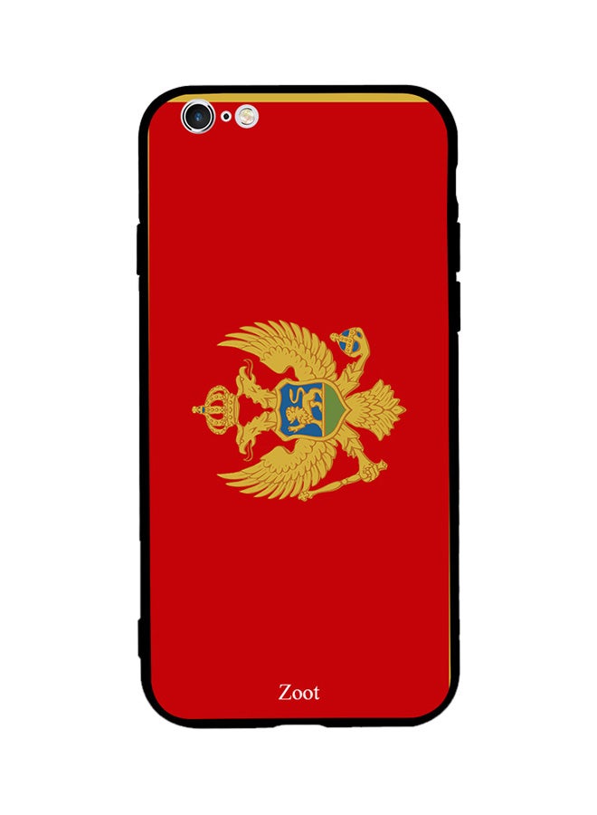 Zoot Thermoplastic Polyurethane Skin Case Cover -for Apple iPhone 6s Plus Montenegro Flag Montenegro Flag
